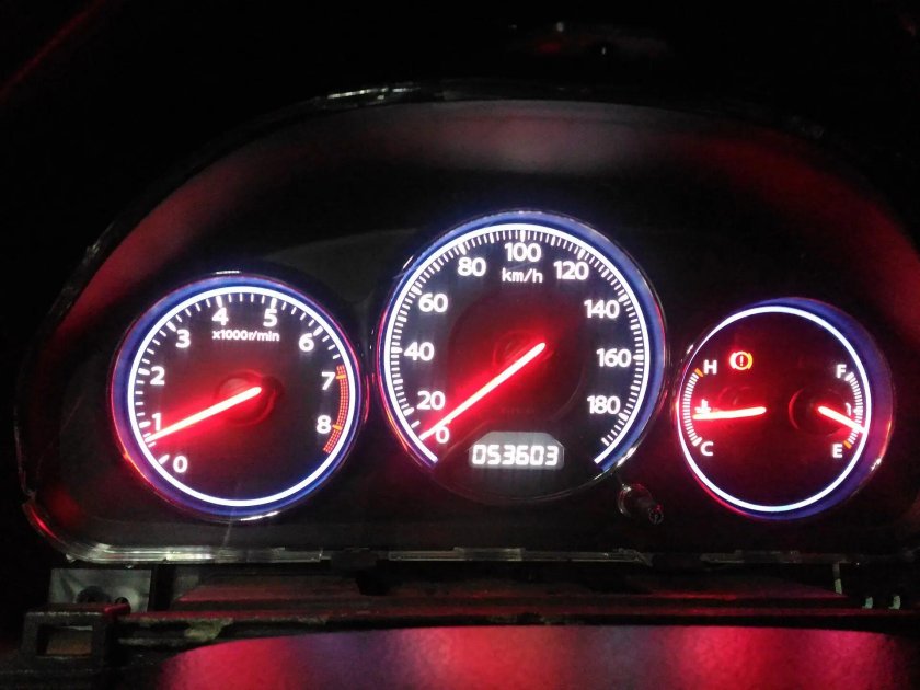 Honda Civic es1 приборная панель