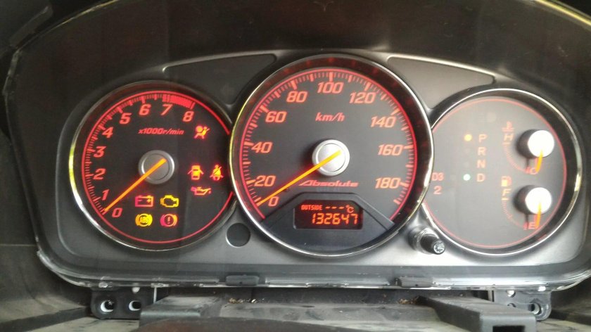 Щиток приборов Хонда стрим 2001