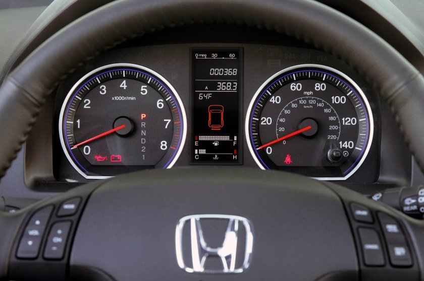 Honda CRV 3 приборная панель