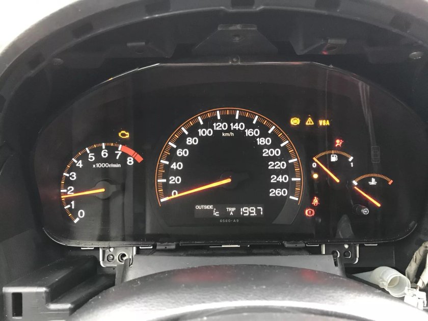 Приборная панель на зонда Аккорд 7