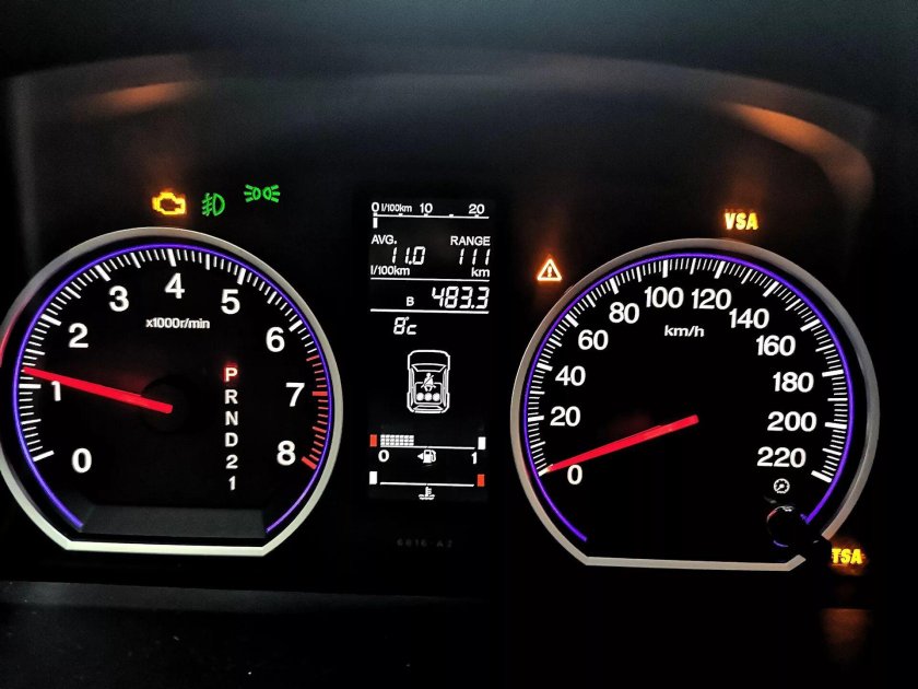 Панель приборов Хонда СРВ 4