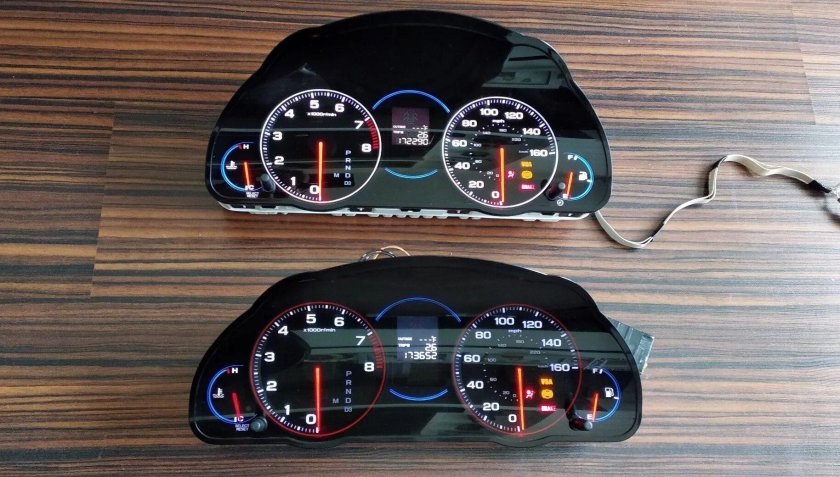 Acura TSX приборная панель
