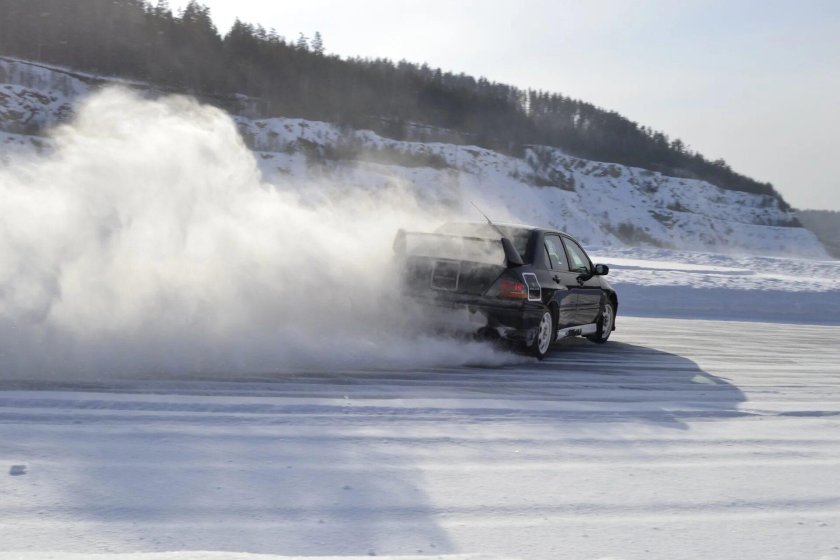 Зимний дрифт Курган