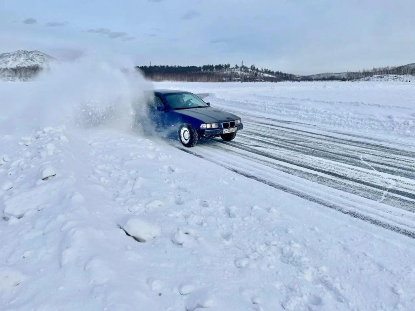 Ледовые гонки Карабаш