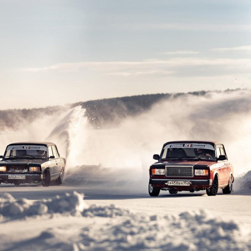 Жига дрифт зима