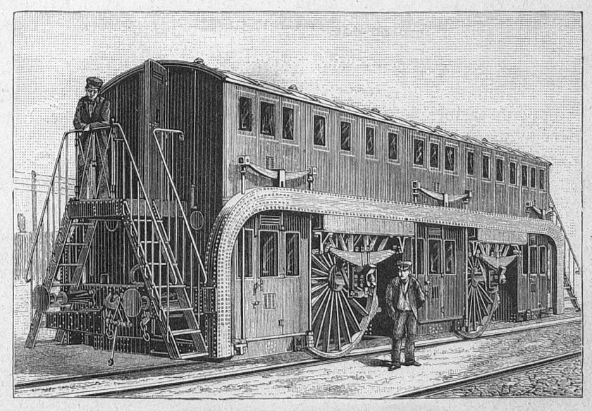 Поезд 19 века