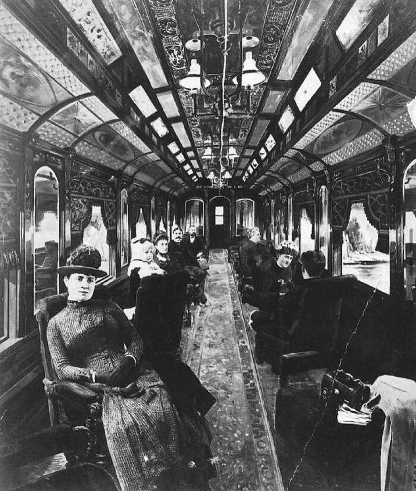 Пульмановский вагон 19 века