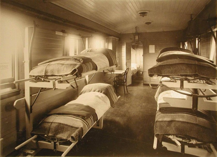 Санитарный вагон 1941-1945