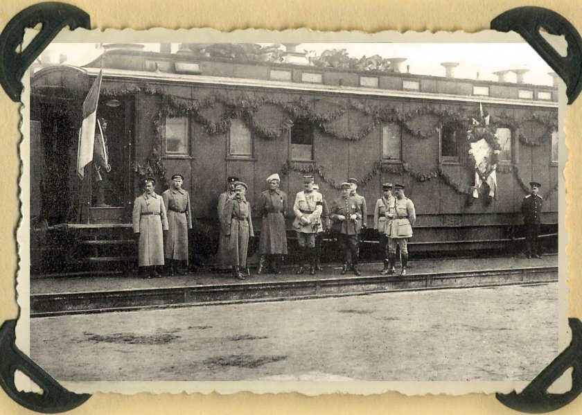 Омск 1918 Жанен вагон