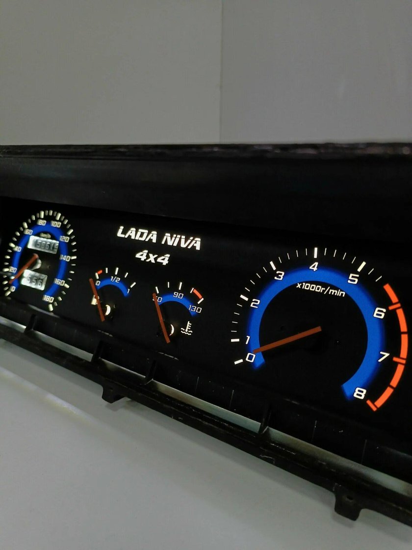 Панель приборов Нива 2121 обозначение