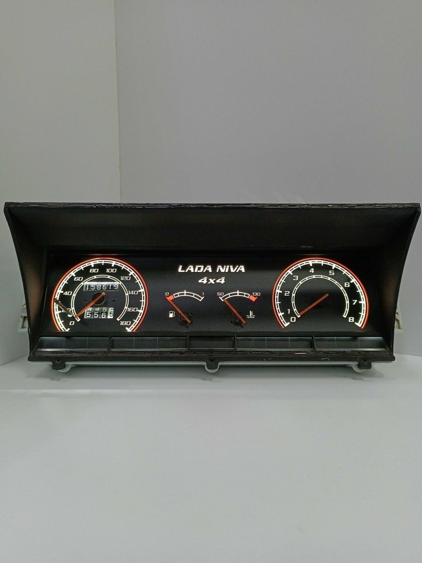 Шкала на панель приборов ВАЗ 2101