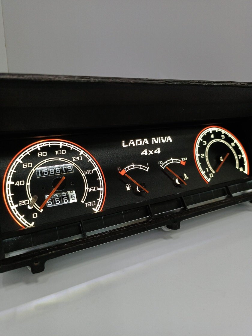Накладка на приборку ВАЗ