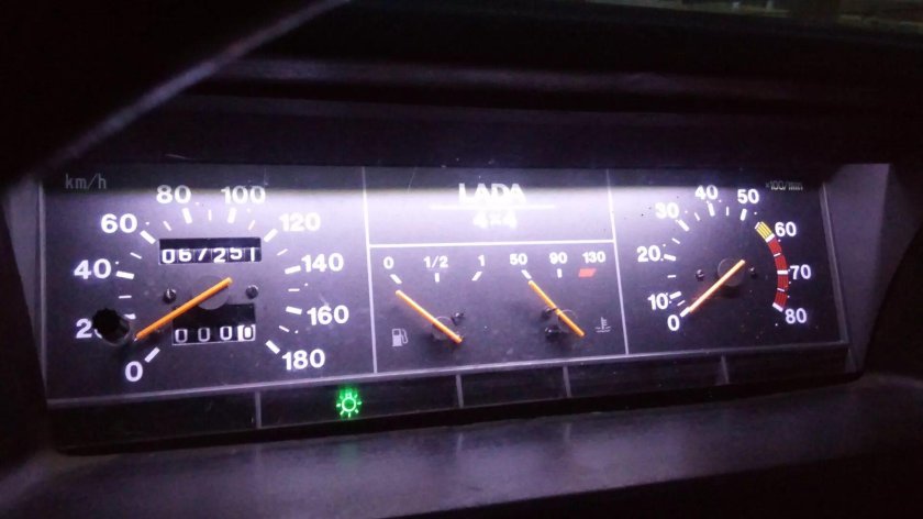 Лампочки панели приборов Нива 21213