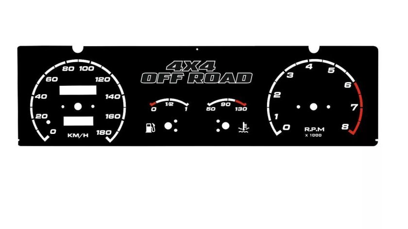 Шкалы приборного щитка ВАЗ 2109