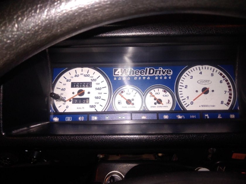 Приборка ВАЗ 2121