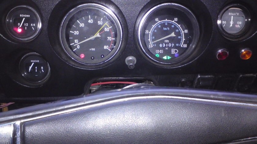 Панель приборов ваз 2106