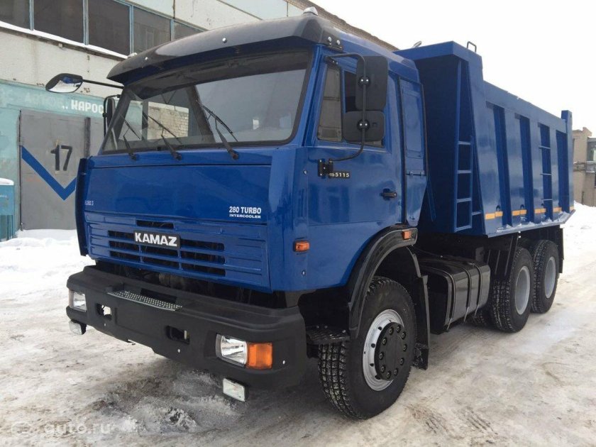 КАМАЗ 65115 самосвал со спальником