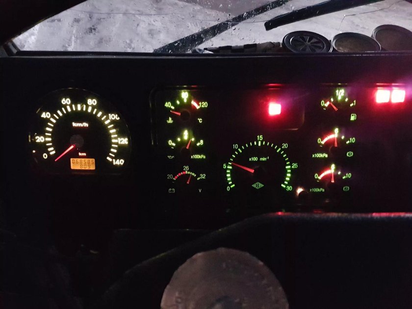 Подсветка приборов МАЗ