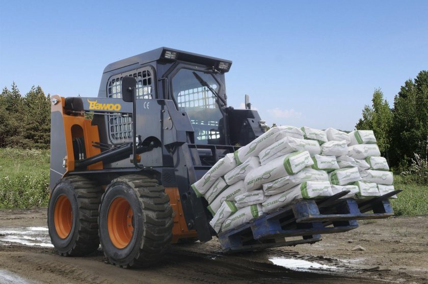 Bawoo мини погрузчик