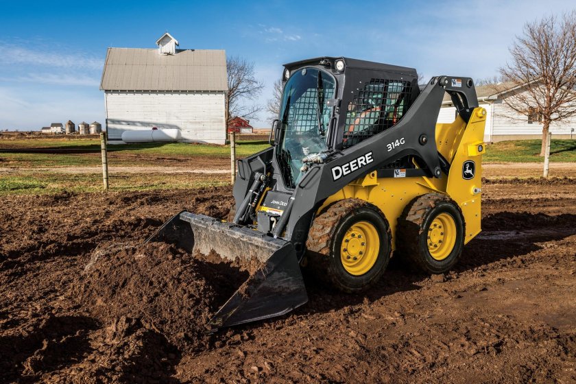 Мини-погрузчик John Deere 314g