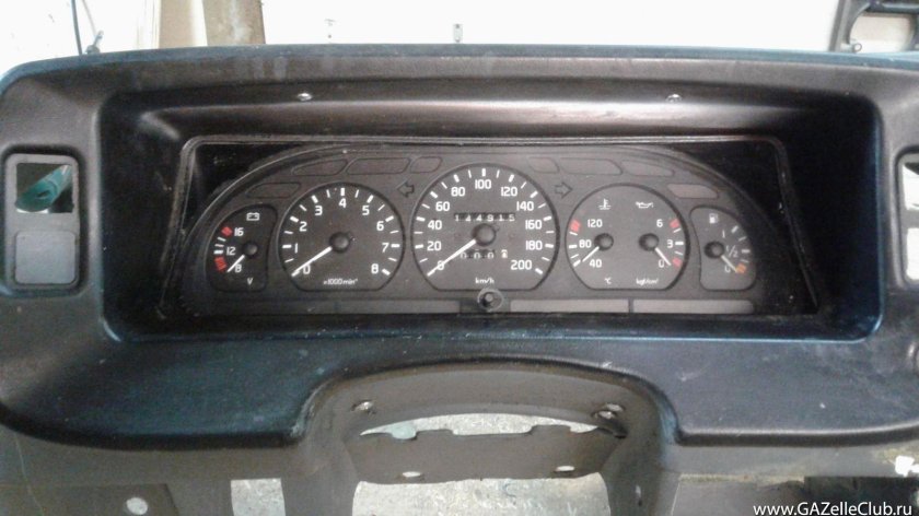 Панель приборов Газель 3302