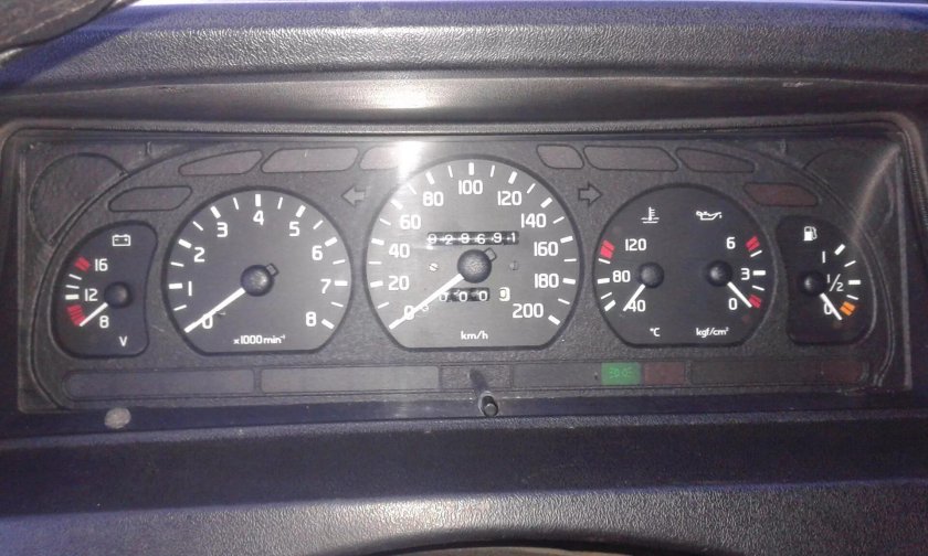 Приборка Газель 3302 старого образца