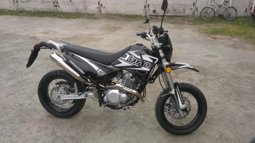 ВМ 250 Dakar motard