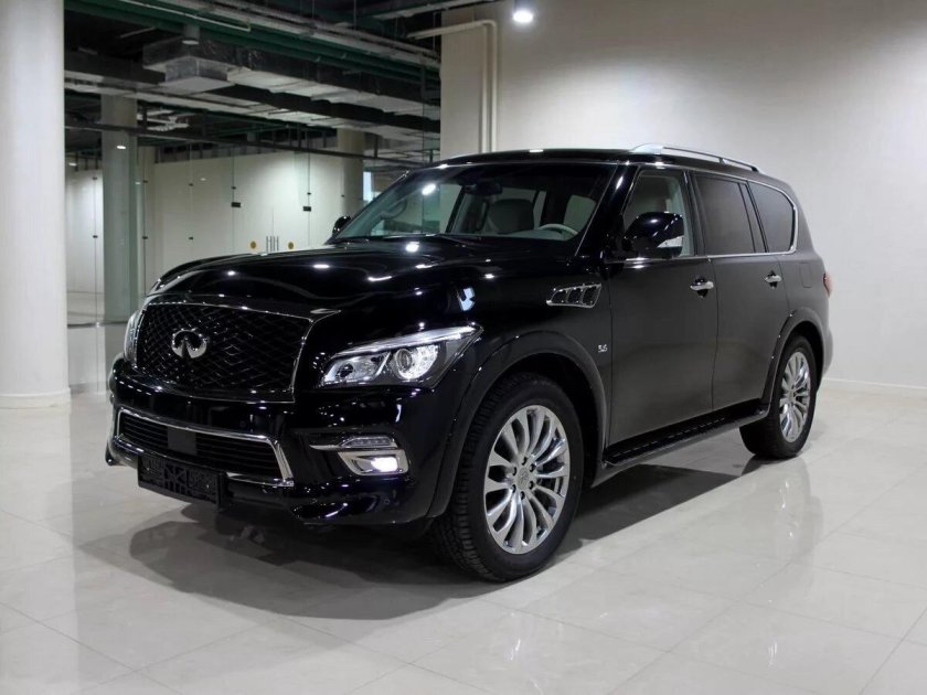 Инфинити qx80 черный