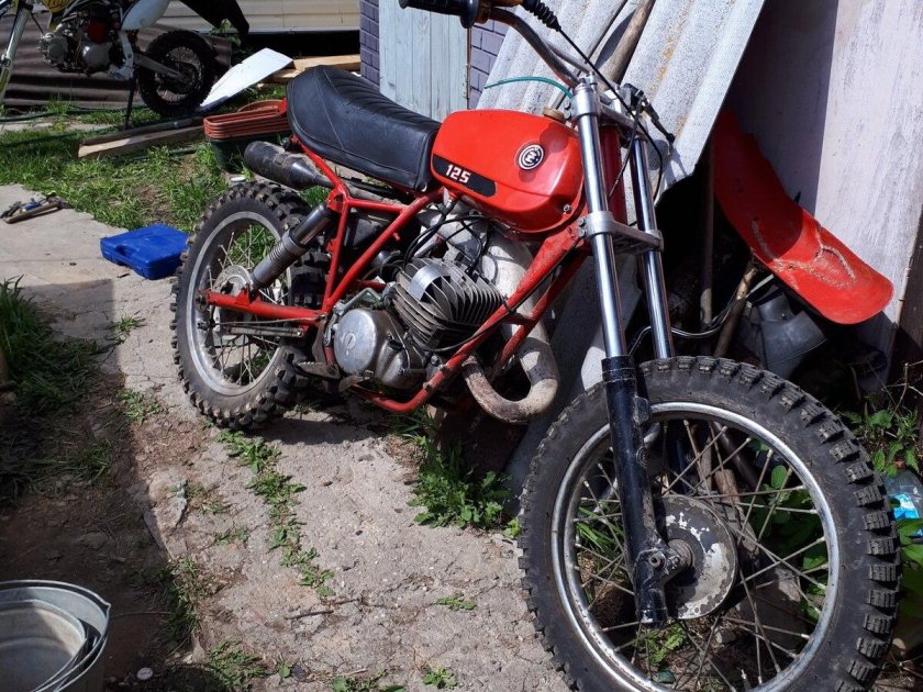 Кроссовый чезет 125