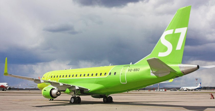 Самолёты авиакомпании s7 Airlines