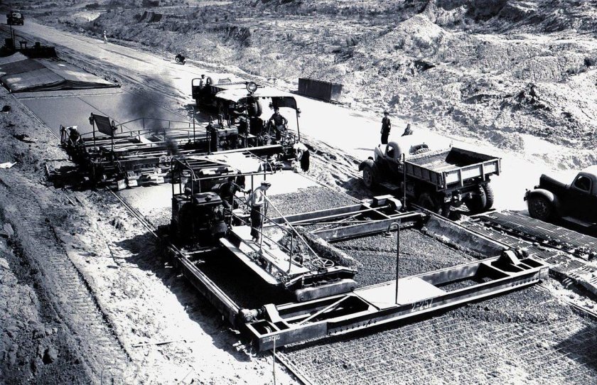 История строительства дорог