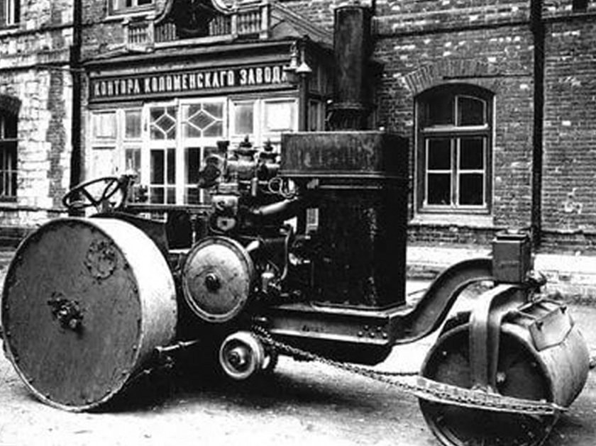 Паровой каток Российской империи