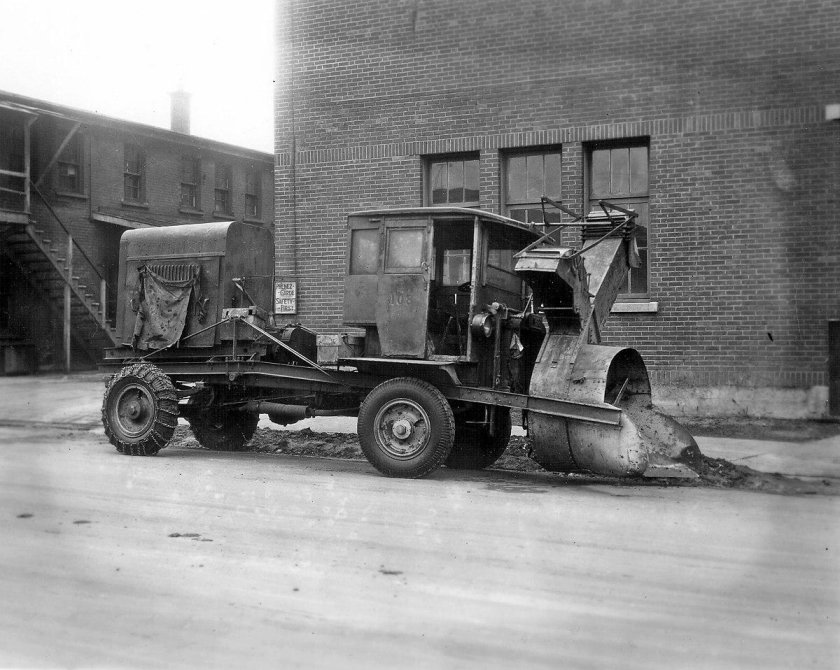 Снегоочиститель Вальтер 1930