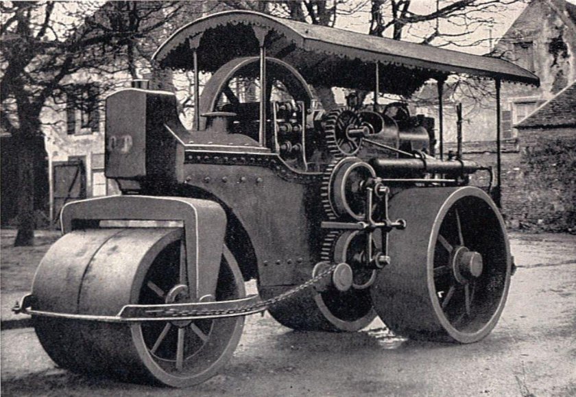 Паровой каток Лемуана 1859