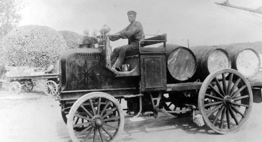 Грузовик Даймлер 1911 года