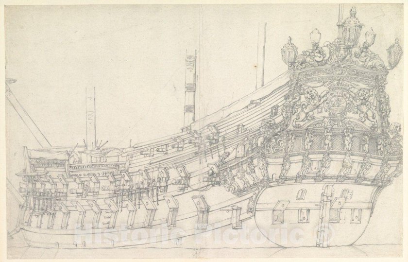 Флейт корабль 17 века