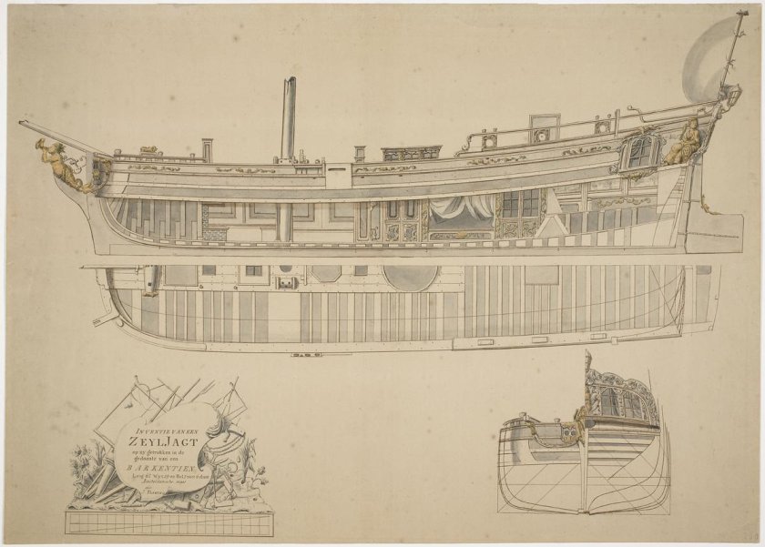 Парусные корабли 17 века чертежи