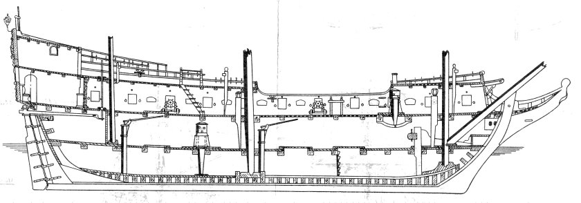 Корабль Штандарт Петра 1