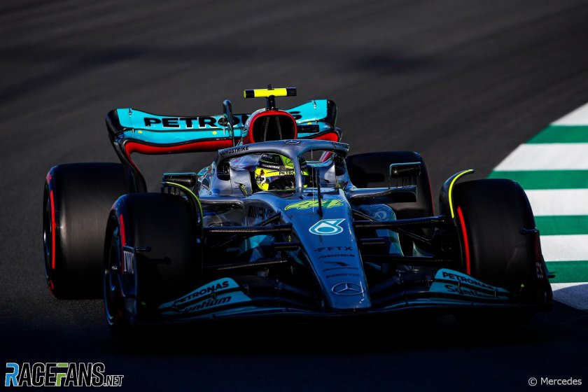 Lewis Hamilton Mercedes 2022