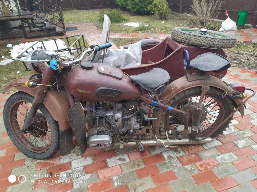 Урал 1964 двигатель