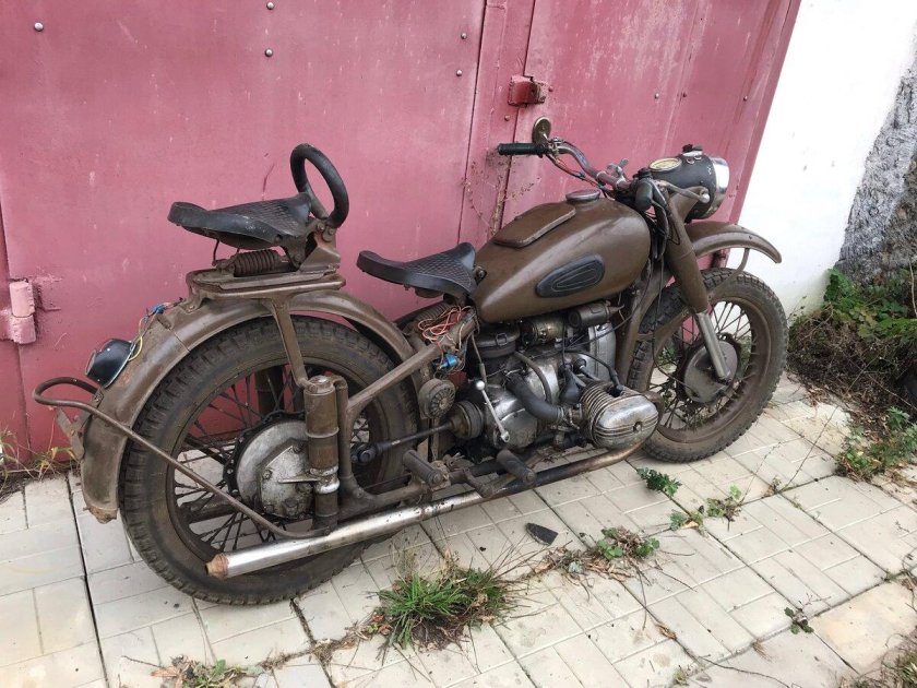 Мотоцикл урал м72м