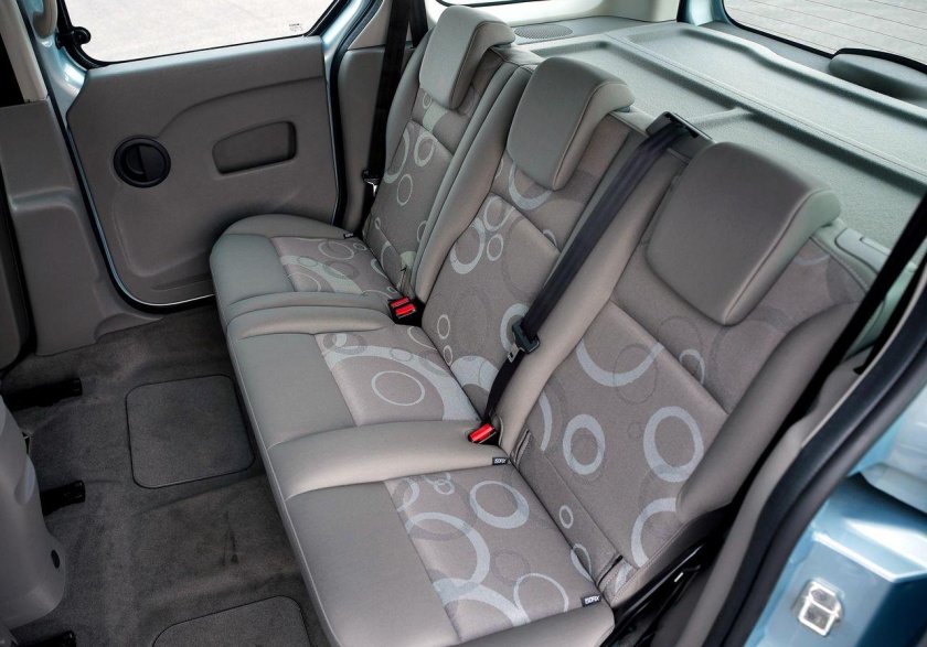 Рено Сценик 2 задний ряд