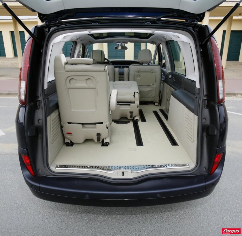 Renault Grand Espace 2000 багажник