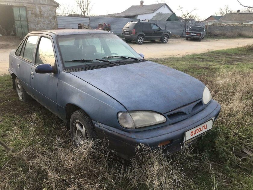 Део Леманс стекло заднее левое