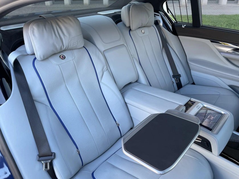 BMW 740 2018 Alpina интерьер