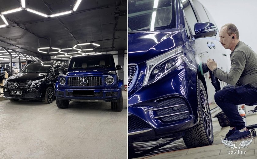 Нанесение керамики на мерс