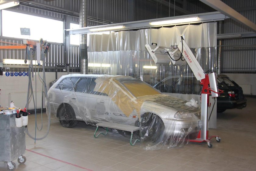 Оборудование для покраски автомобилей