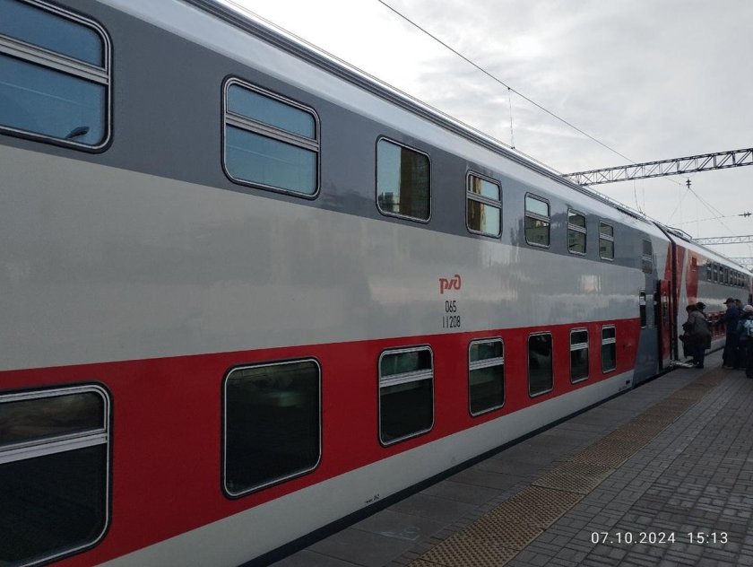 Поезд 004 москва кисловодск двухэтажный