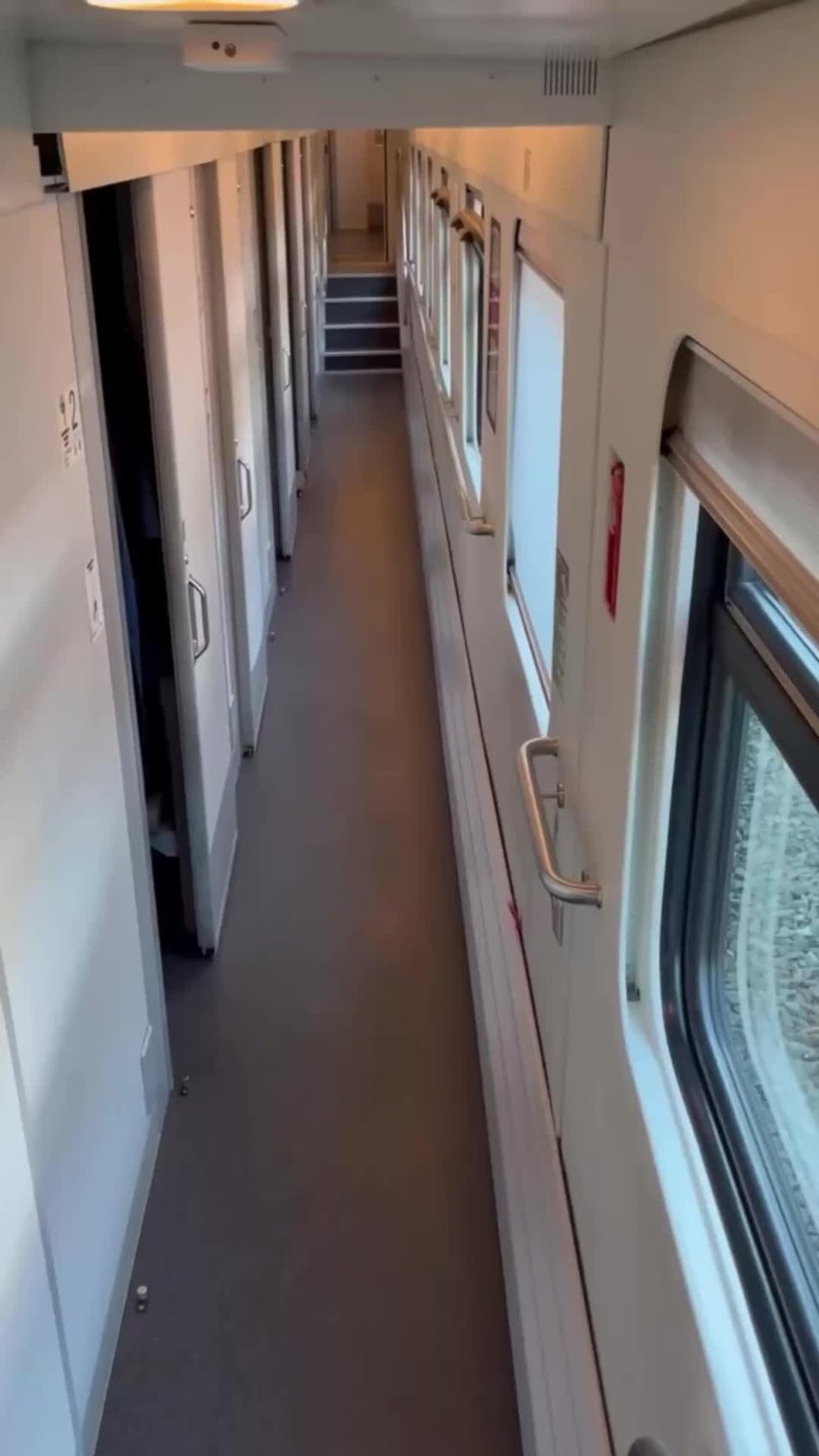 Двухэтажный поезд россия