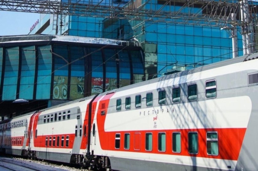 Двухэтажный поезд Самара-Москва